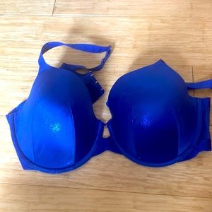 Sparkly blue Savage x Fenty 38G bra